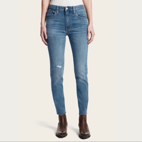 NWT Frye • Sienna Cropped Skinny Jeans Kinsey Wash - Picture 1 of 12